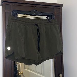 Olive Green Avia Athletic Shorts